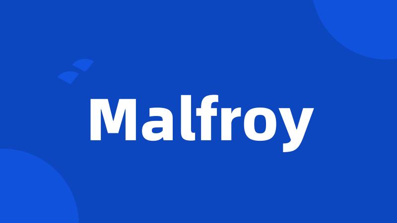 Malfroy