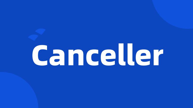 Canceller