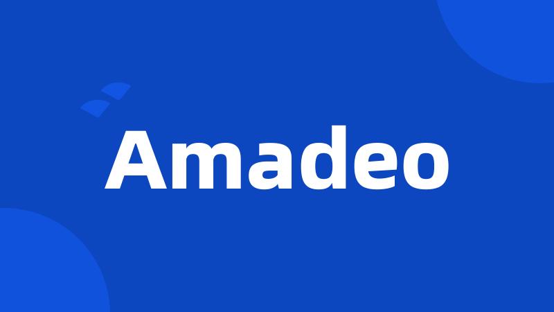 Amadeo