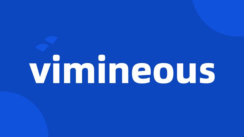 vimineous