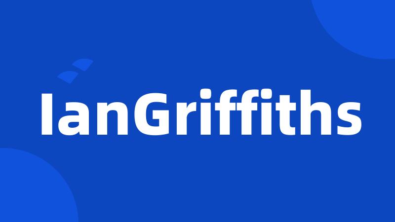 IanGriffiths