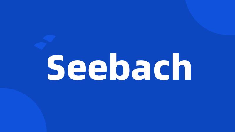 Seebach