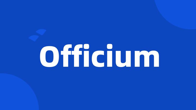 Officium