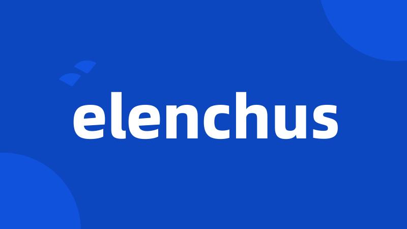 elenchus