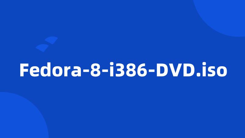 Fedora-8-i386-DVD.iso