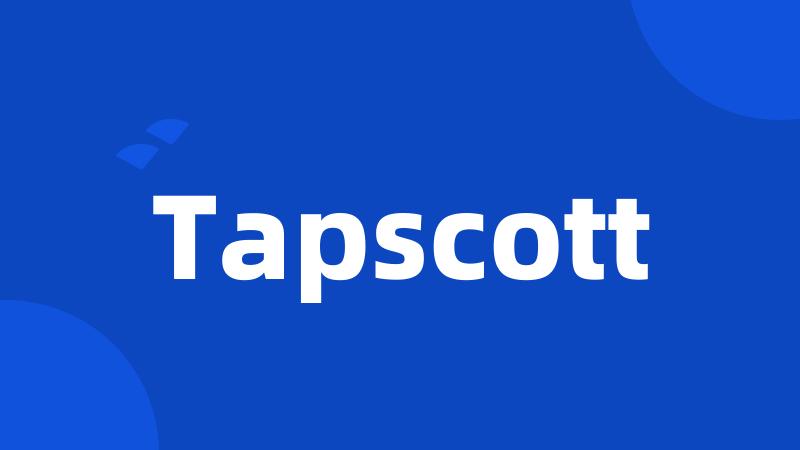 Tapscott