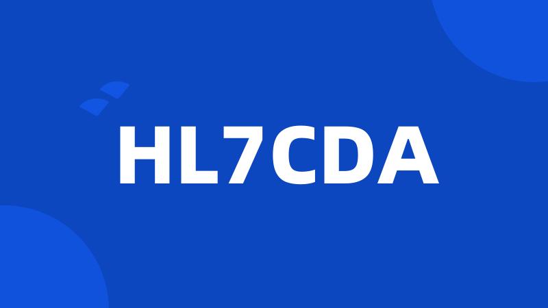 HL7CDA