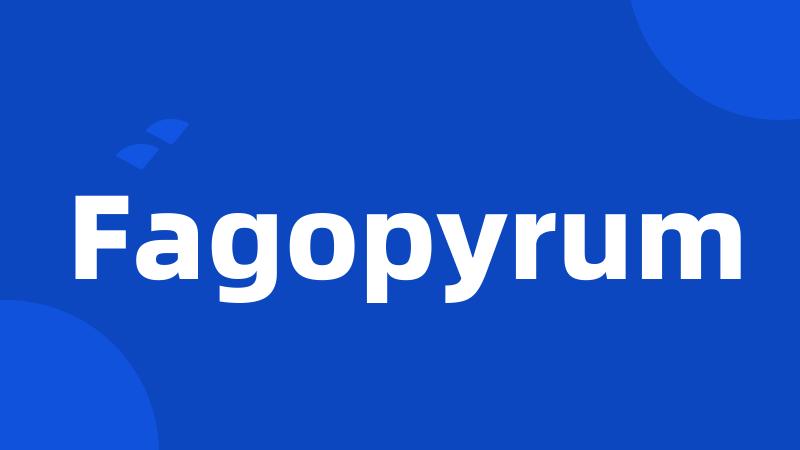 Fagopyrum