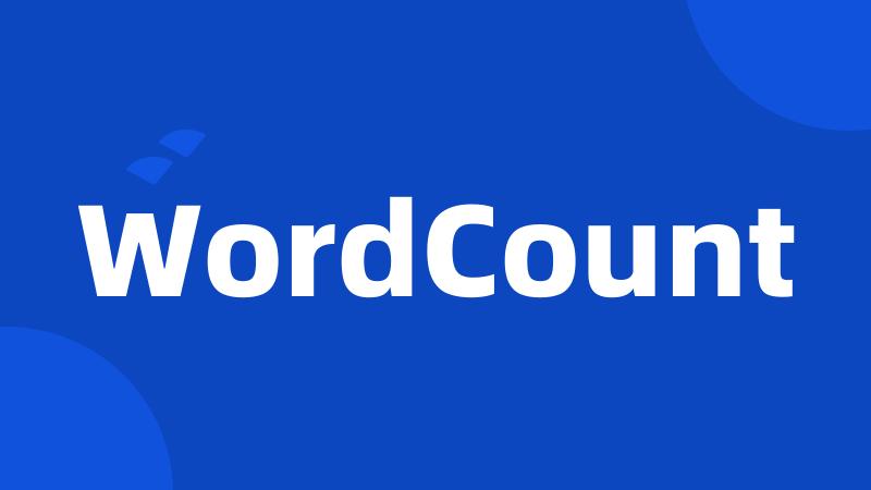 WordCount