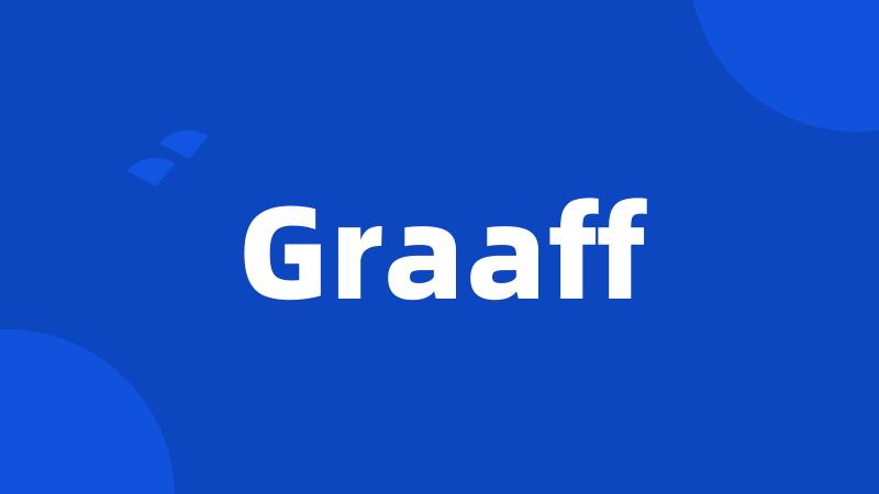 Graaff