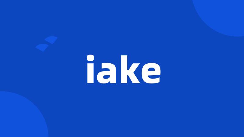 iake