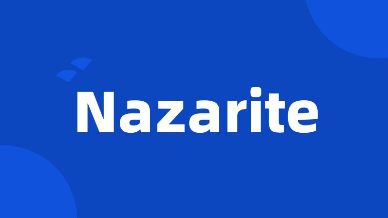 Nazarite