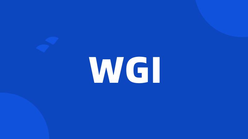 WGI