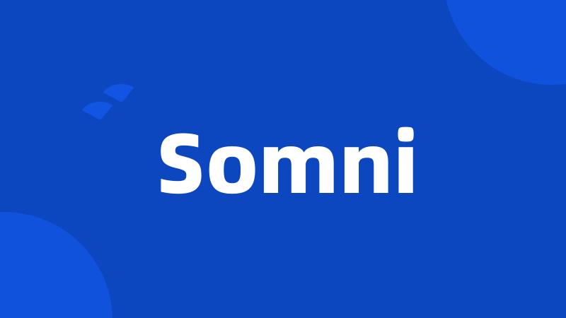 Somni