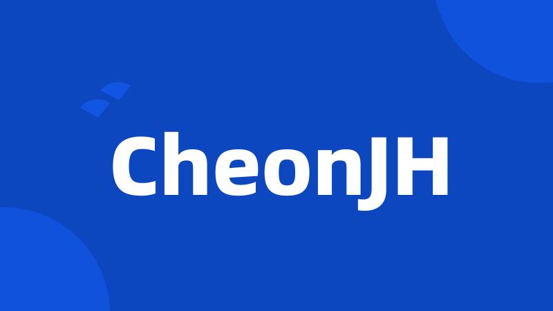 CheonJH