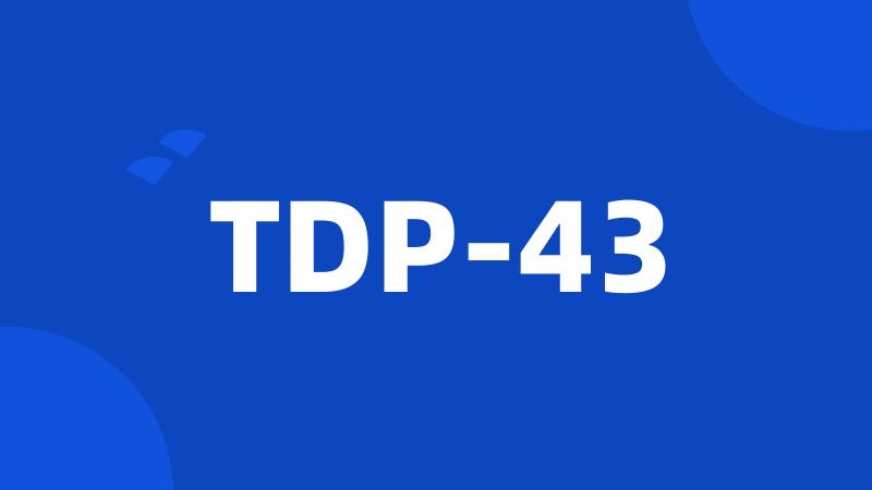 TDP-43