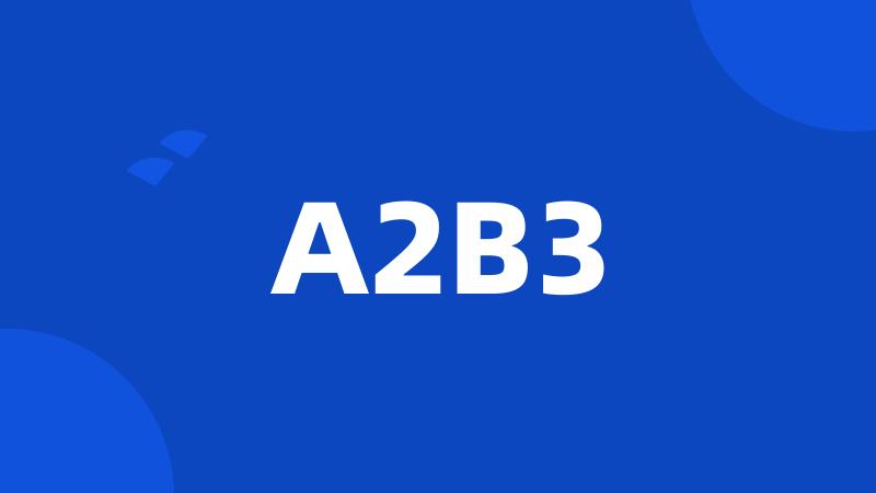 A2B3