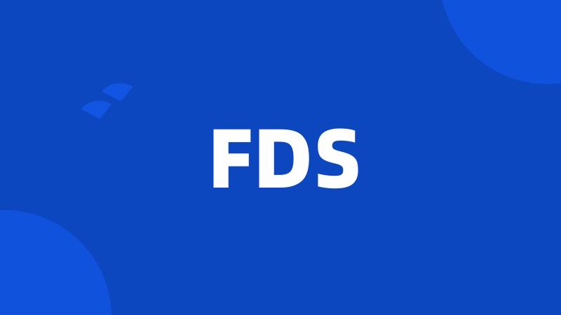 FDS