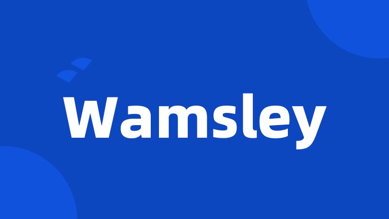 Wamsley