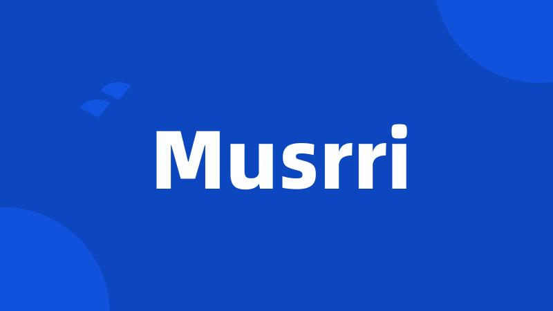 Musrri