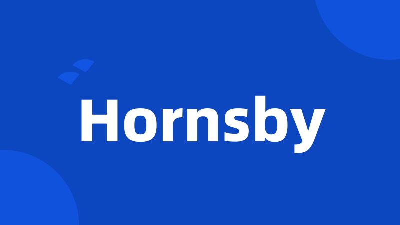 Hornsby