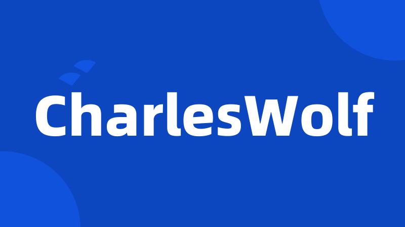 CharlesWolf