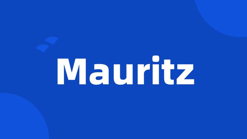 Mauritz