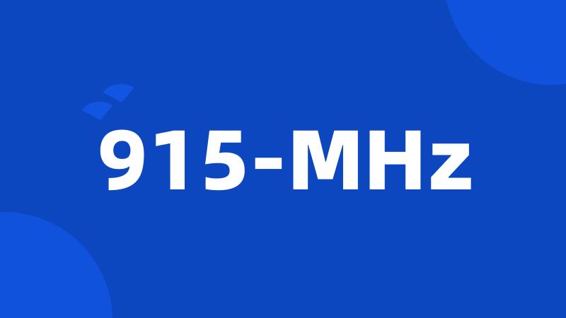 915-MHz