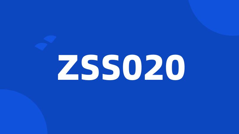 ZSS020