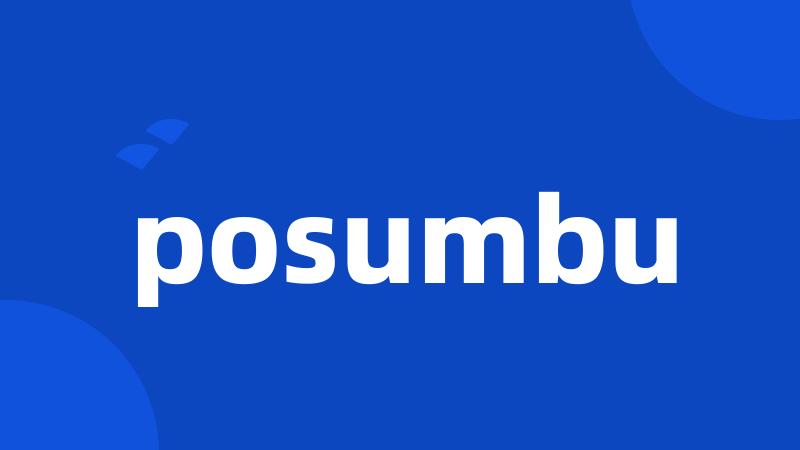 posumbu