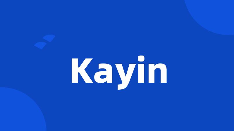 Kayin