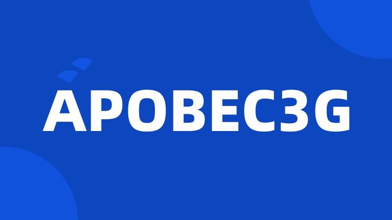 APOBEC3G