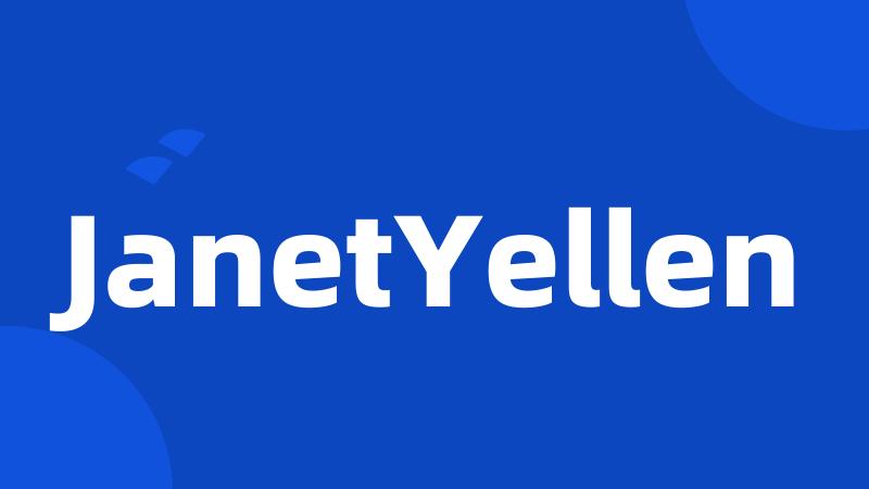 JanetYellen