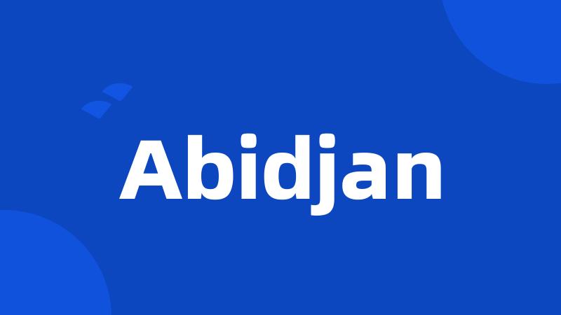 Abidjan