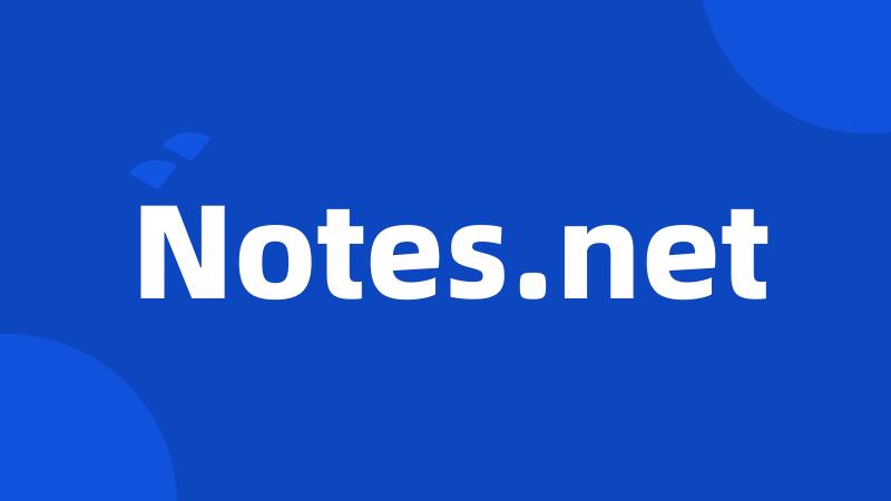 Notes.net