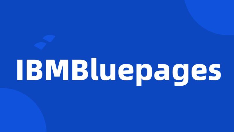 IBMBluepages