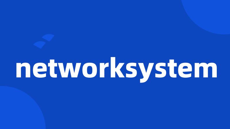 networksystem