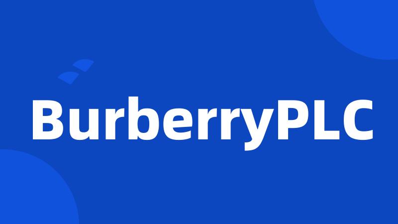 BurberryPLC