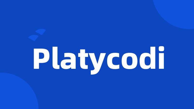 Platycodi