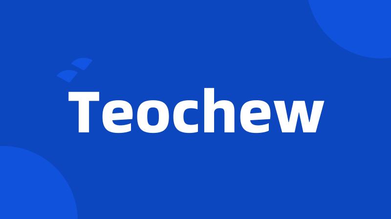 Teochew
