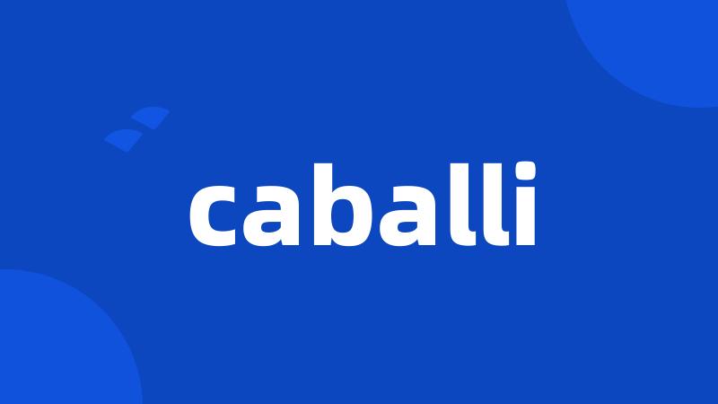 caballi