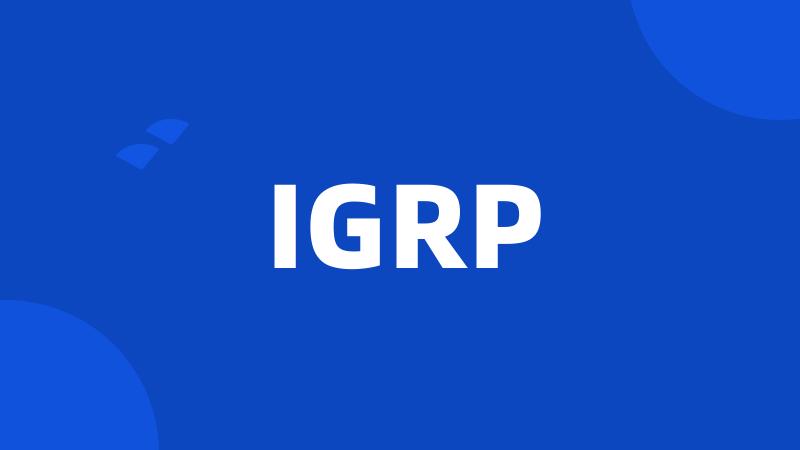 IGRP