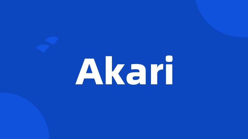 Akari