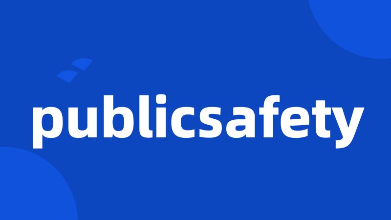 publicsafety