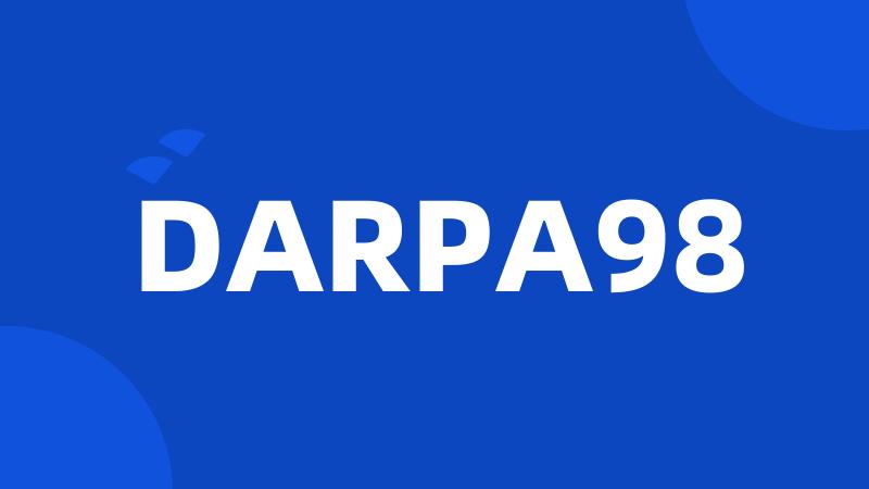 DARPA98