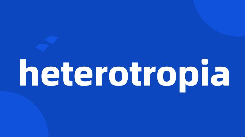 heterotropia