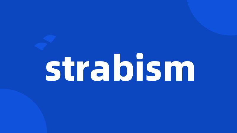 strabism
