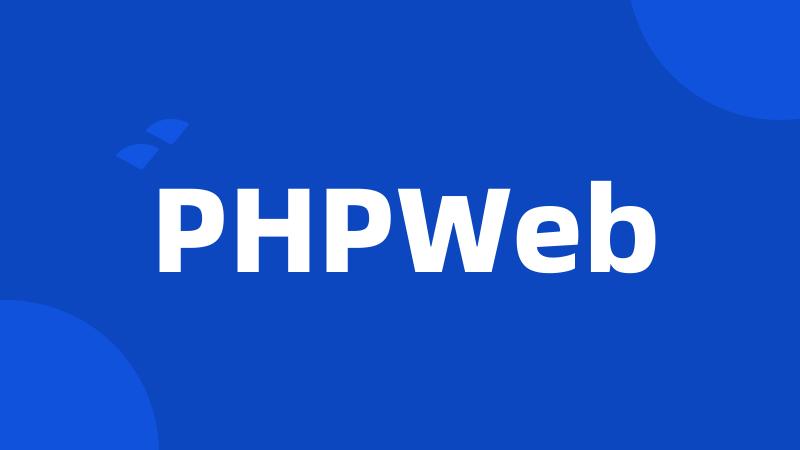 PHPWeb