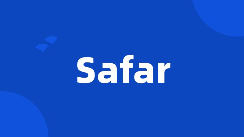 Safar