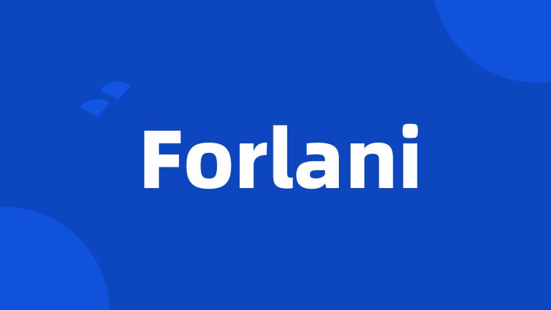 Forlani